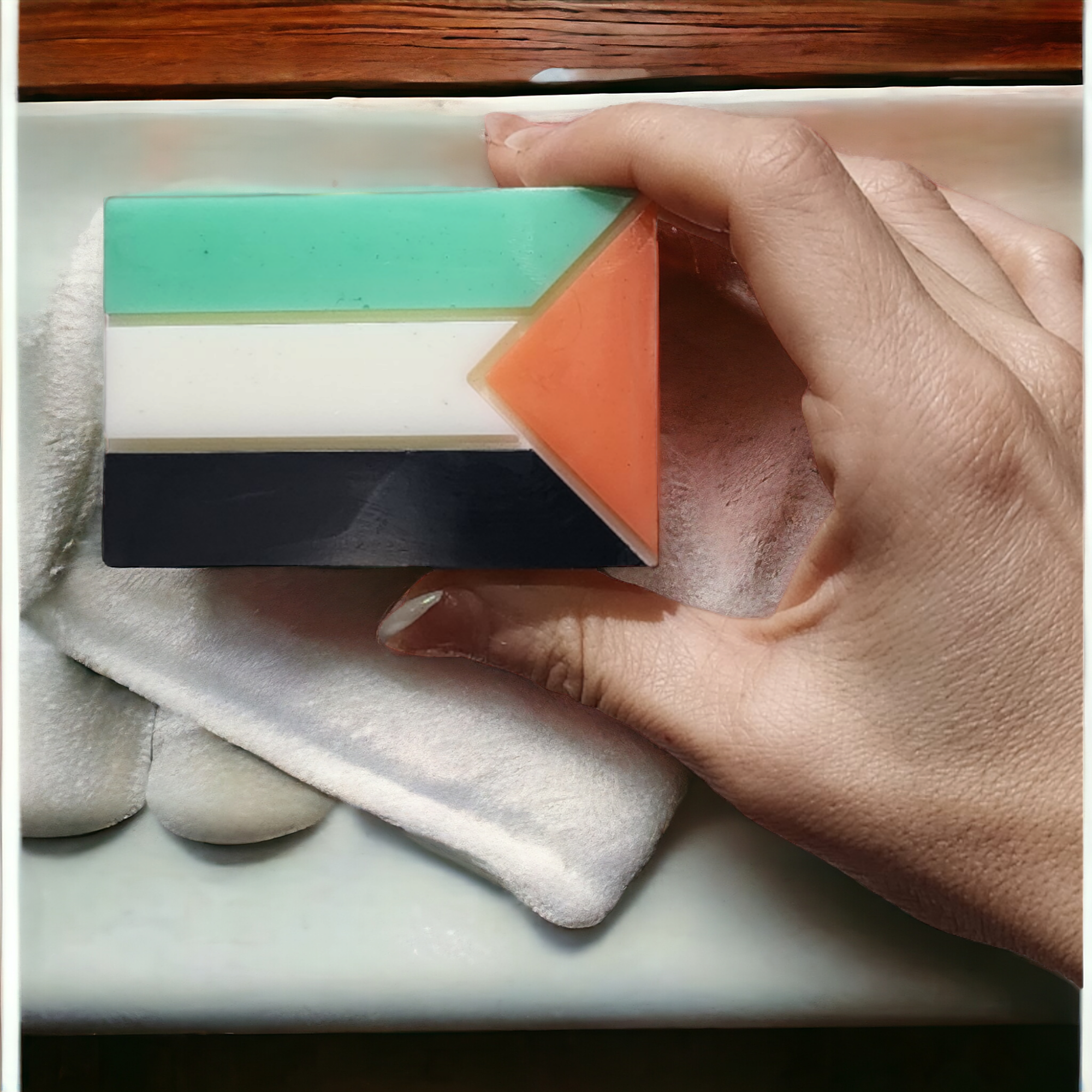 Palestine Flag Soap