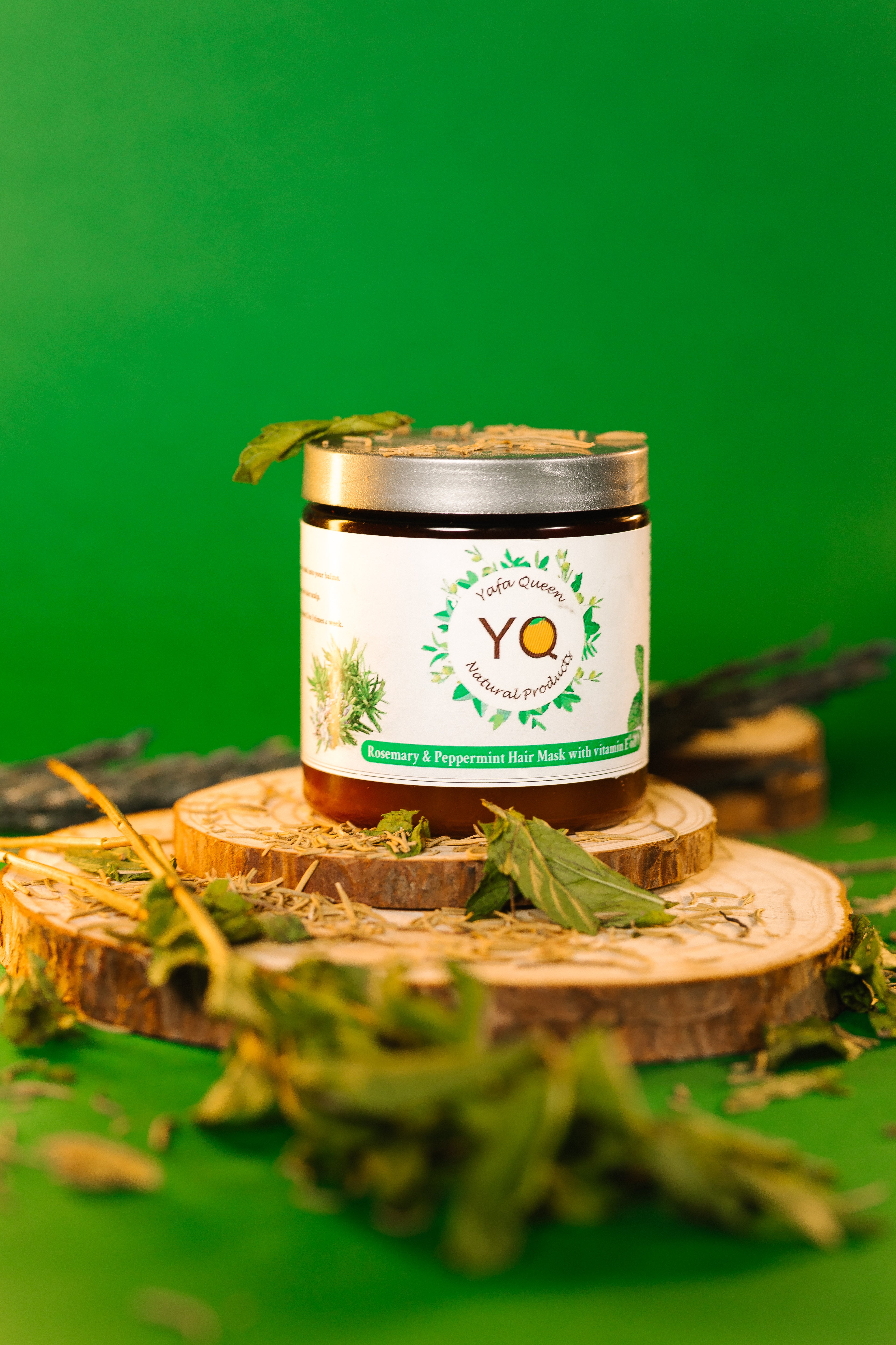 Peppermint and Rosemary Creamy Shea Hair Mask