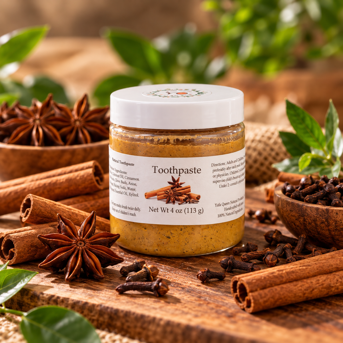 Anise, Cinnamon & Cloves Toothpaste – The Original