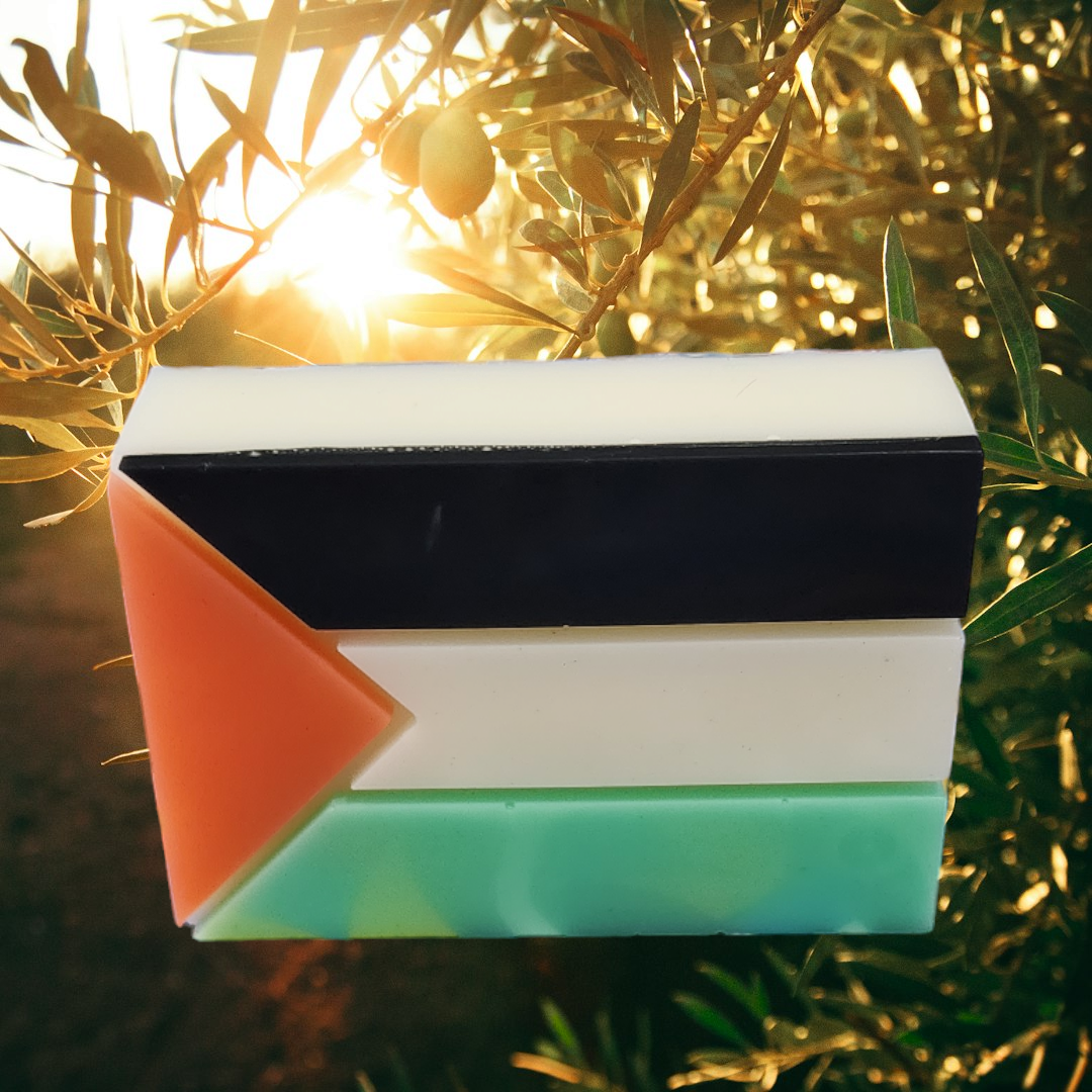 Palestine Flag Soap