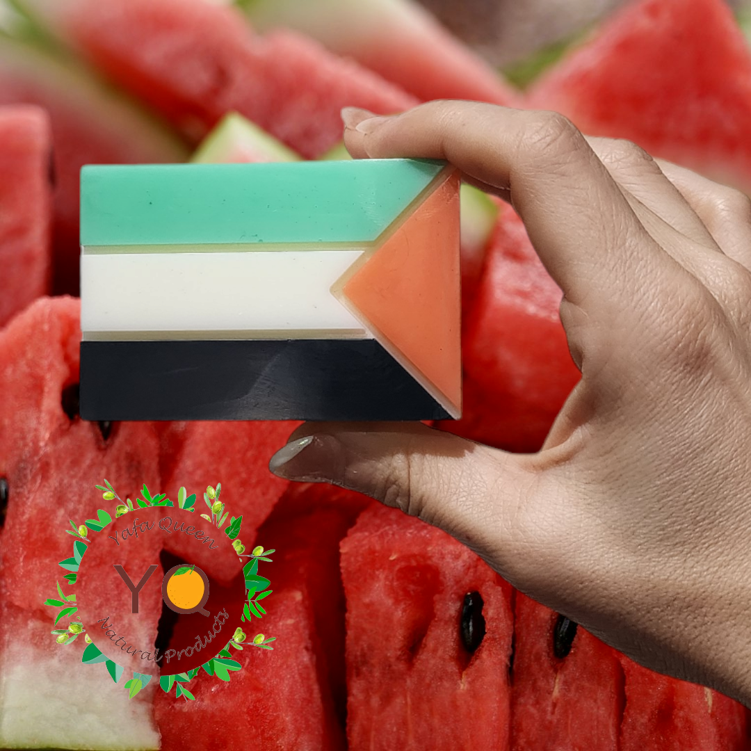Palestine Flag Soap