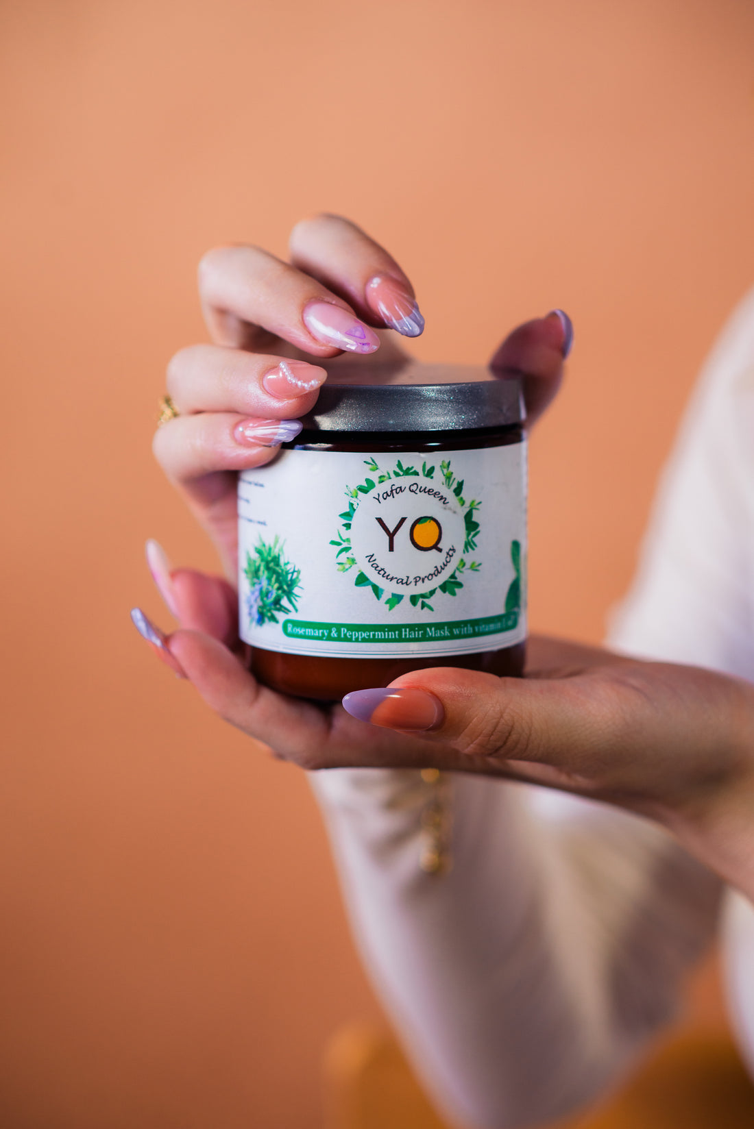 Peppermint and Rosemary Creamy Shea Hair Mask