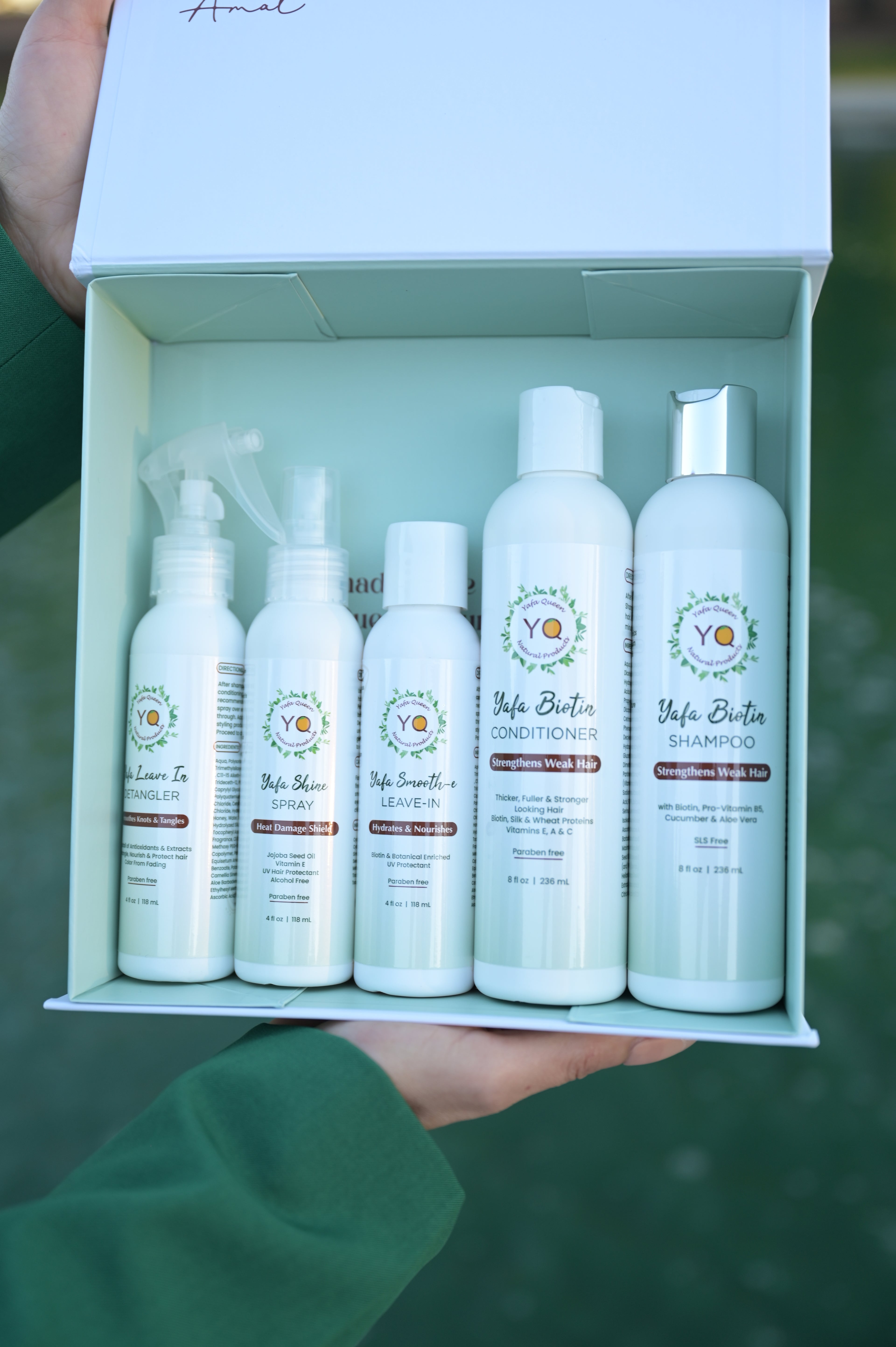 Yafa Biotin Hair Package ( 5 Products)