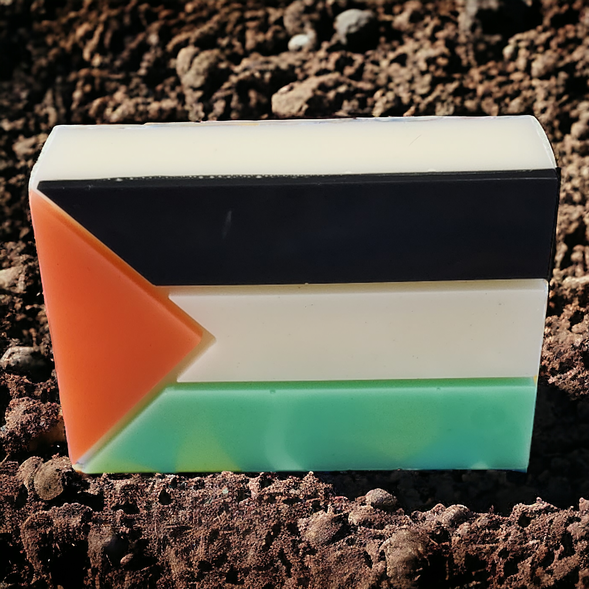 Palestine Flag Soap