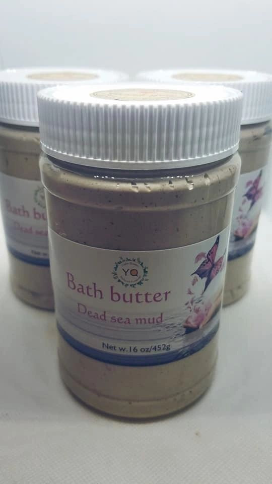 Peppermint & Rosemary Bath Butter