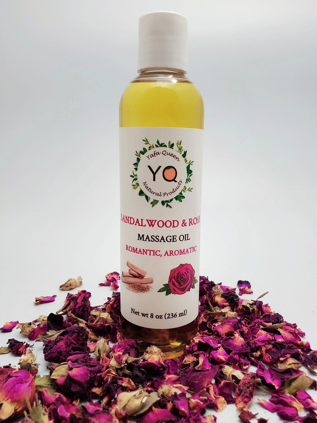 Sandalwood & Rose Massage Oil