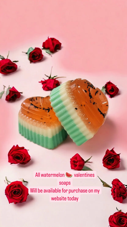 Watermelon theme Soap