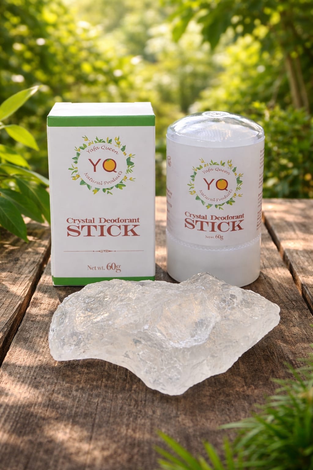 Crystal Deodorant Stick (Alum Stick)