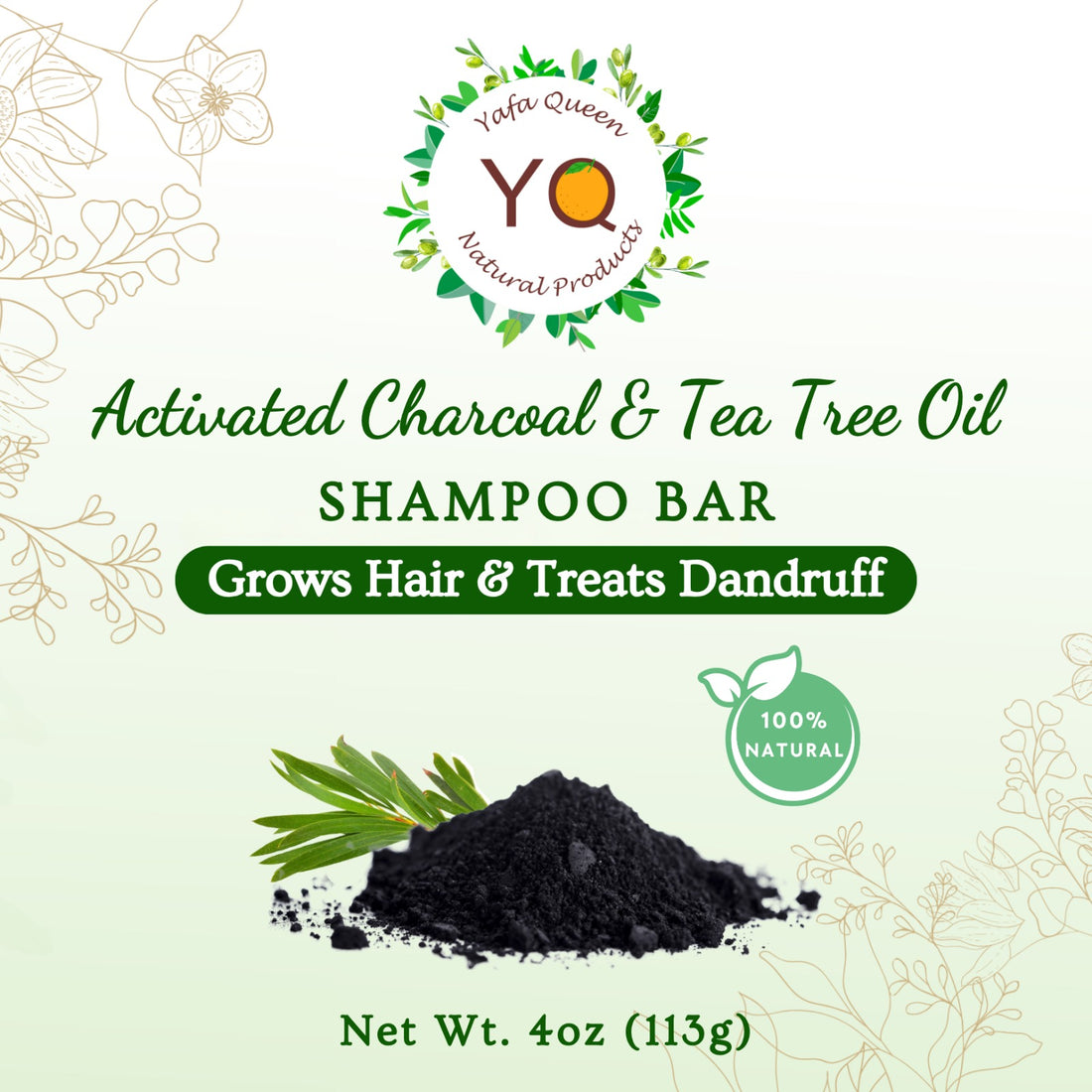 Activated Charcoal Shampoo Bar