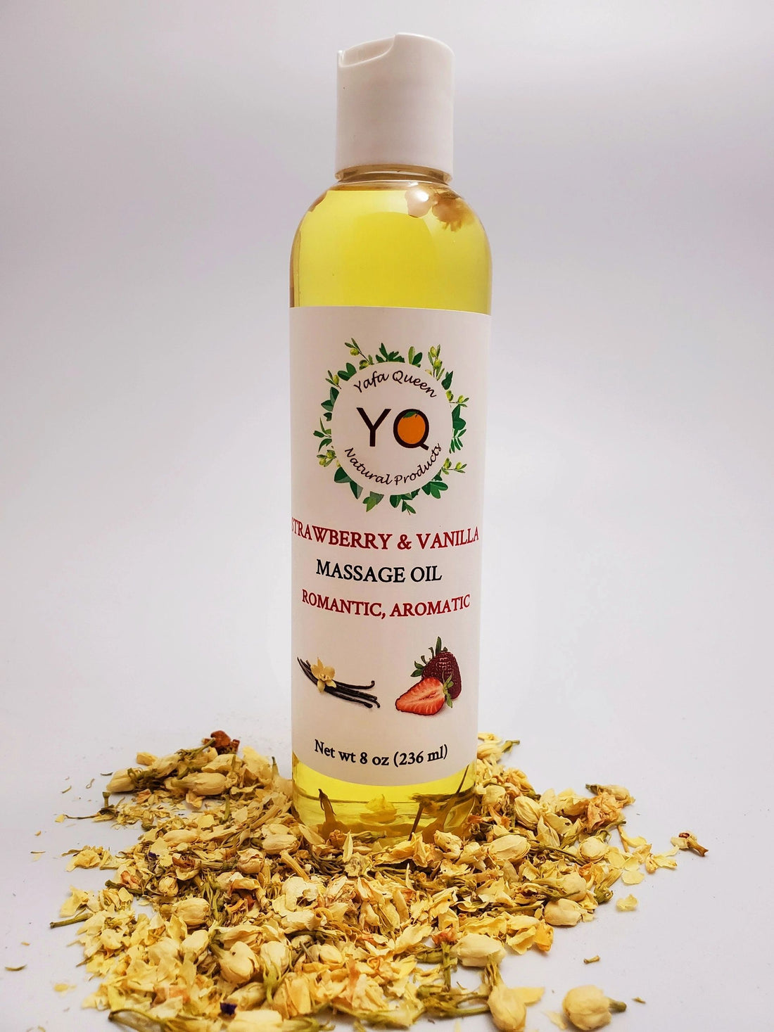 Strawberry &amp; Vanilla Bean Massage Oil