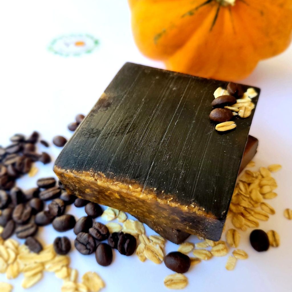 Coffee, Pumpkin &amp; Oats Soap