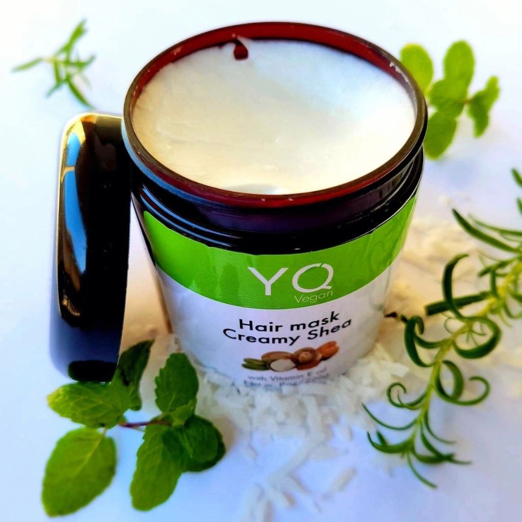 Peppermint and Rosemary Creamy Shea Hair Mask
