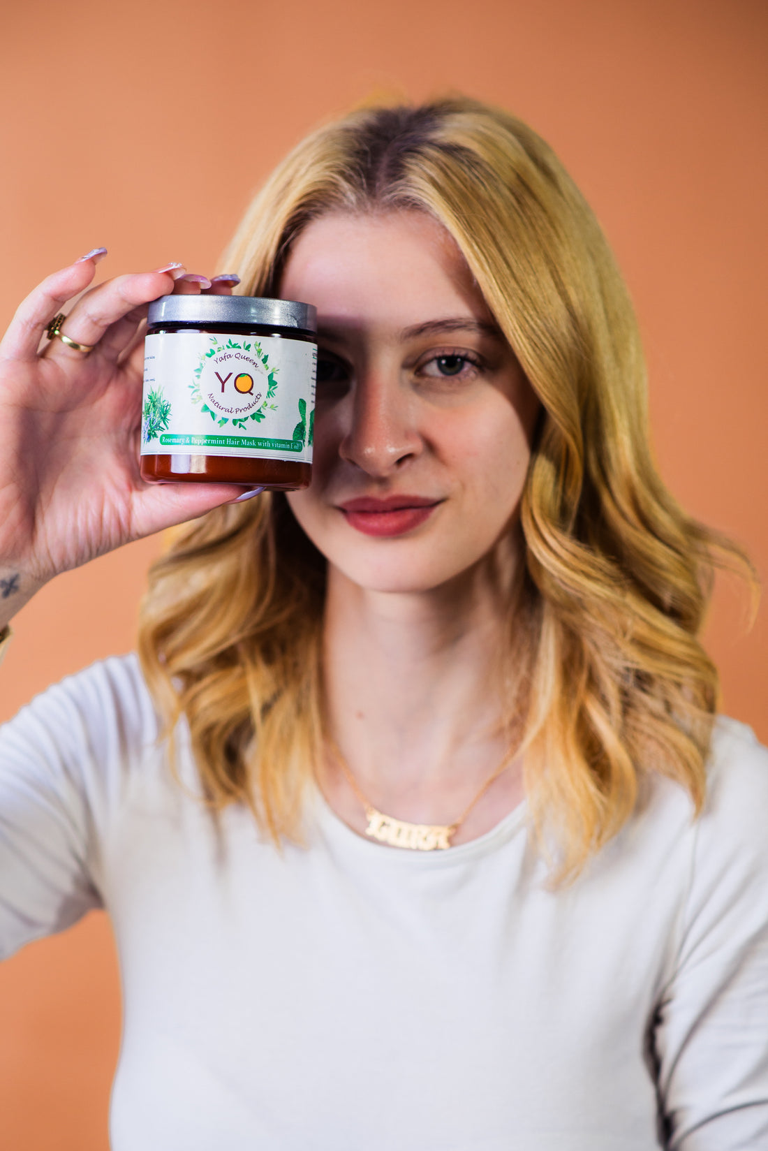 Peppermint and Rosemary Creamy Shea Hair Mask