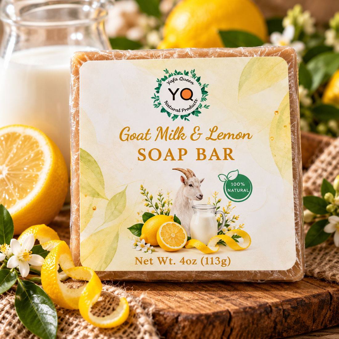 Lemon And Goat Milk Soap