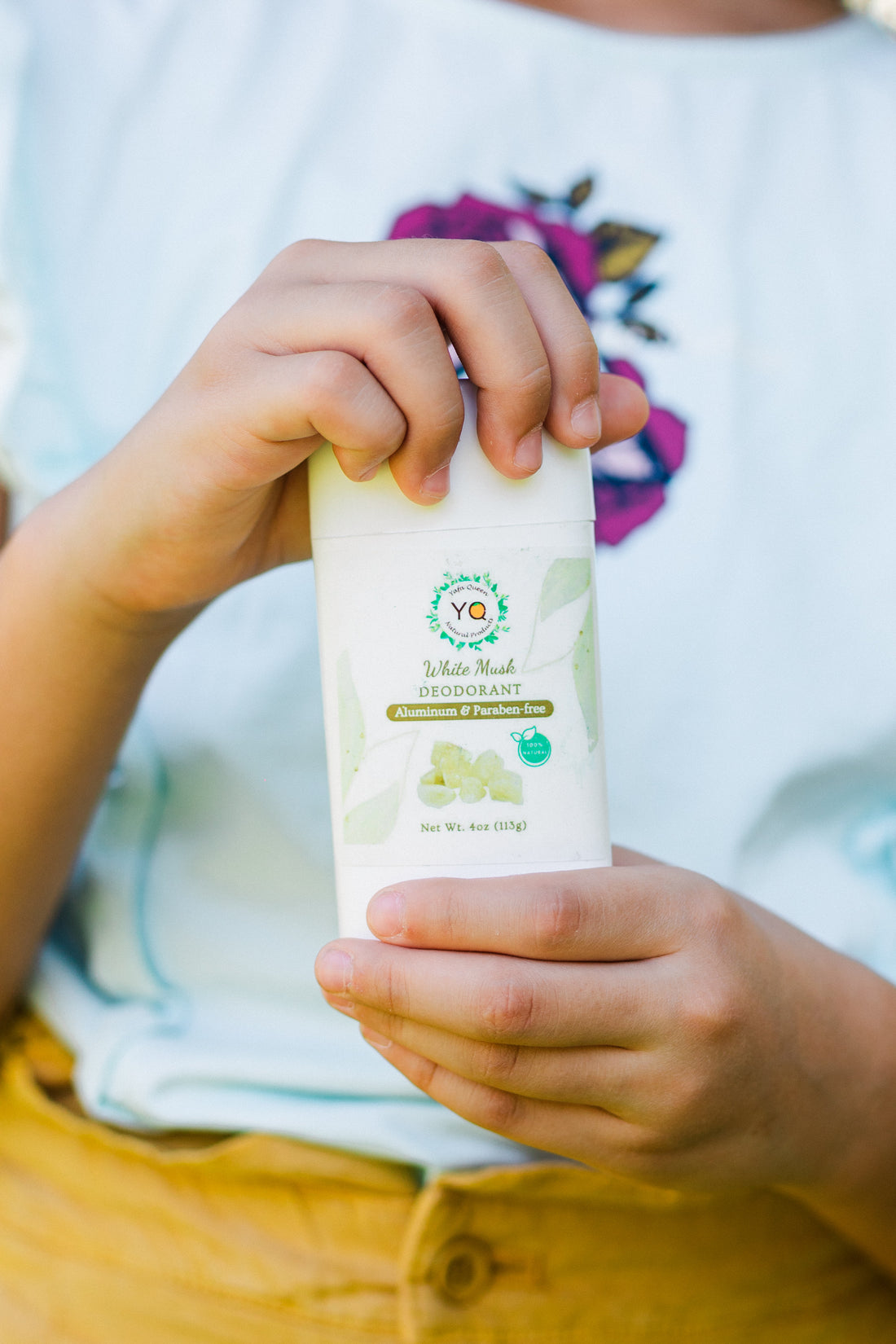 White Musk Natural Deodorant