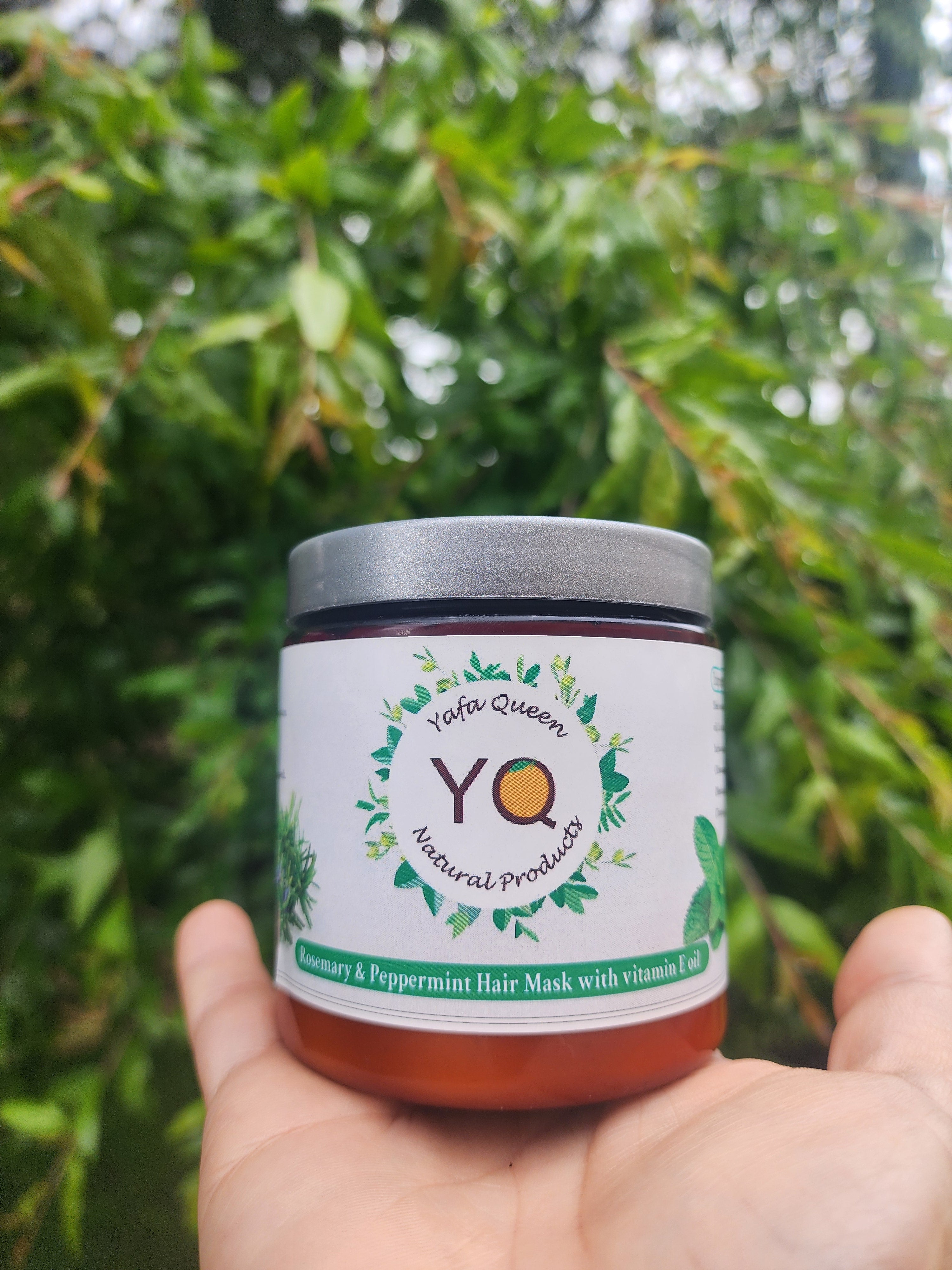 Peppermint and Rosemary Creamy Shea Hair Mask