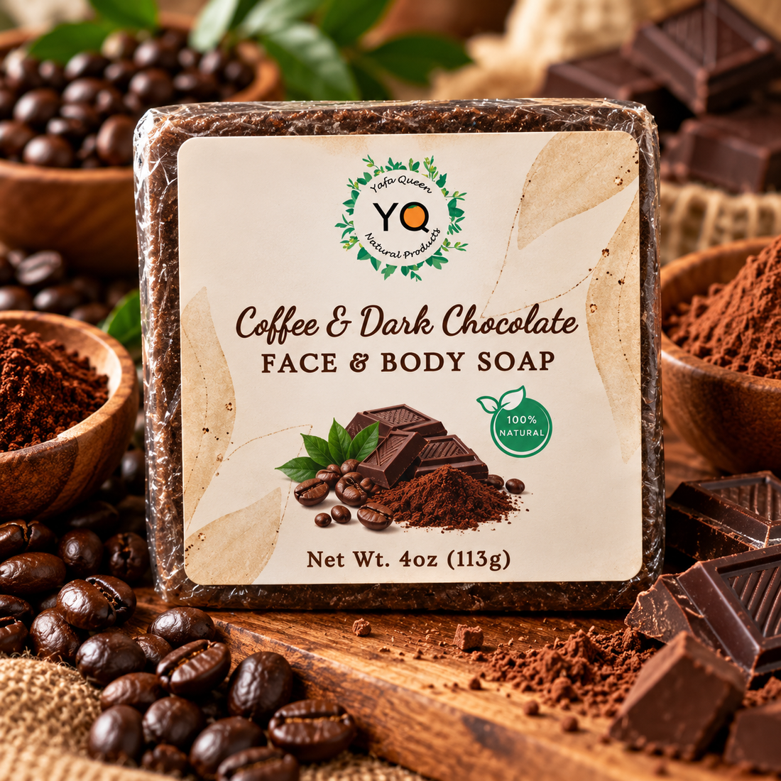 Coffee &amp; Dark Chocolate Soap