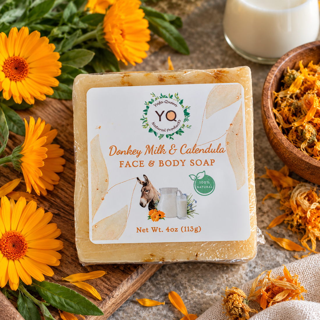 Calendula &amp; Donkey Milk Soap
