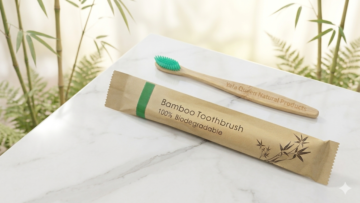 Yafa Queen Natural Bamboo Toothbrush