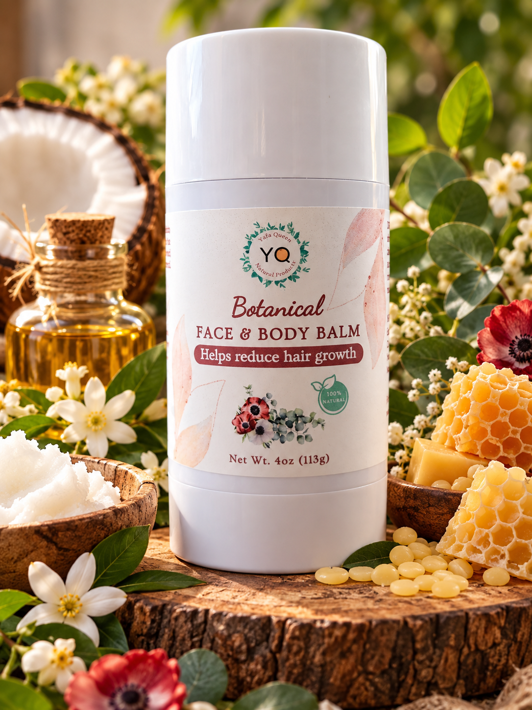 Botanical Face &amp; Body Balm ( Hair Reducing Balm)