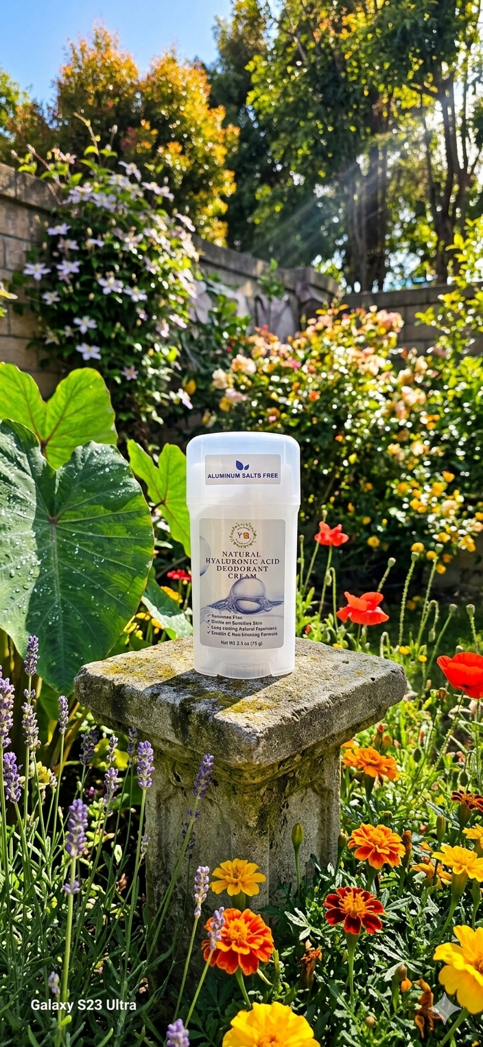 Natural Hyaluronic Acid Deodorant Cream