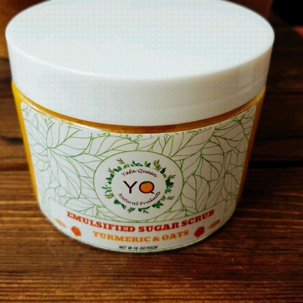 Turmeric & Oats Body Scrub