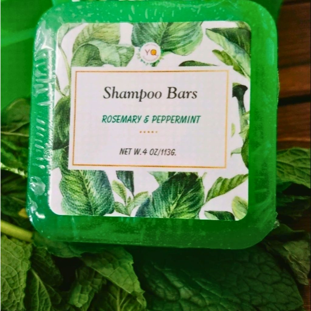 Peppermint &amp; Rosemary Shampoo Bar