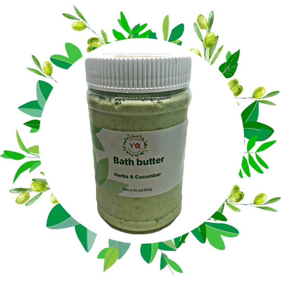 Peppermint & Rosemary Bath Butter
