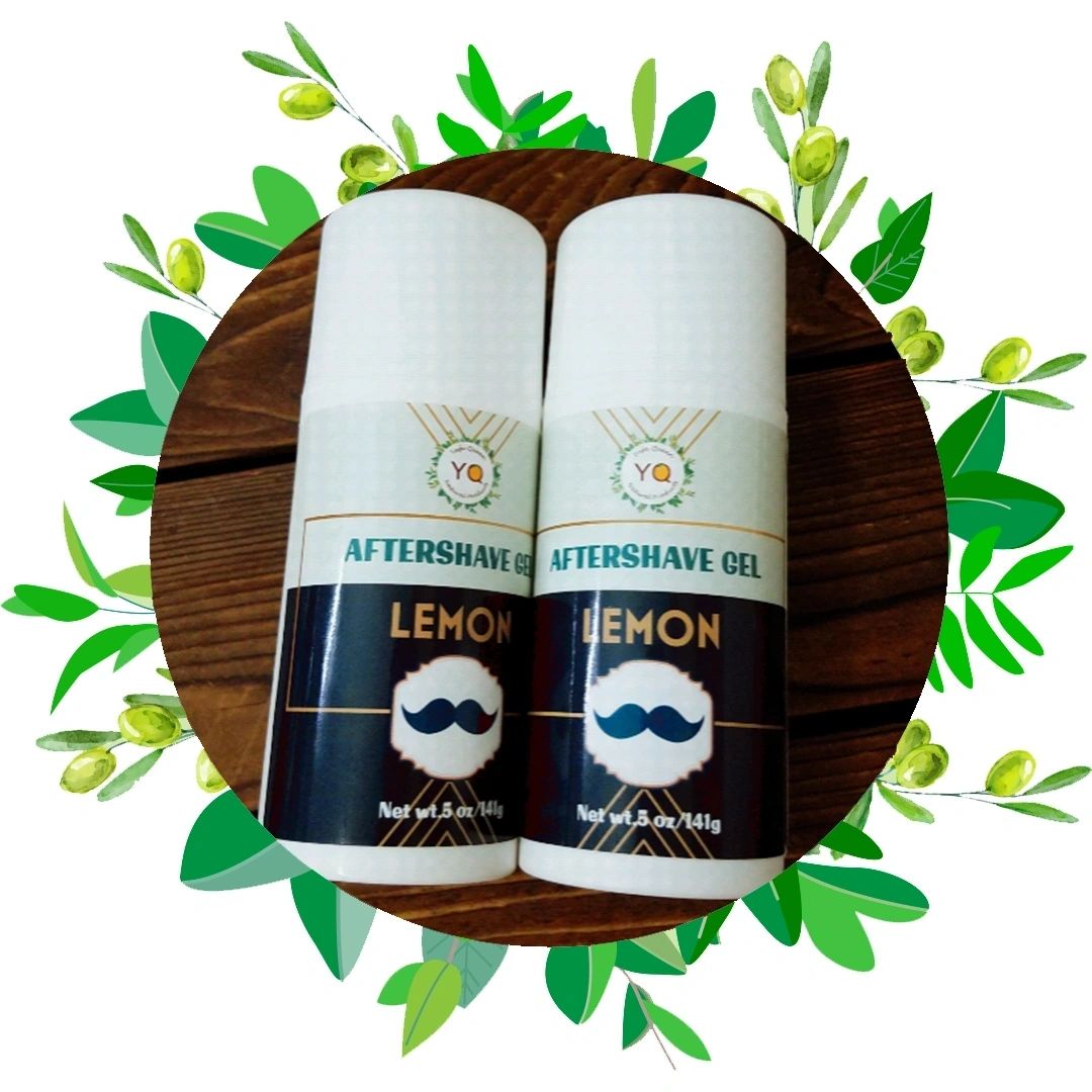 Lemon, Bergamot & Spearmint Aftershave Gel