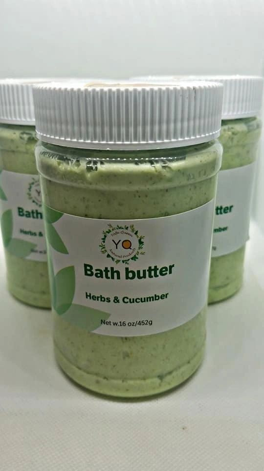Peppermint & Rosemary Bath Butter