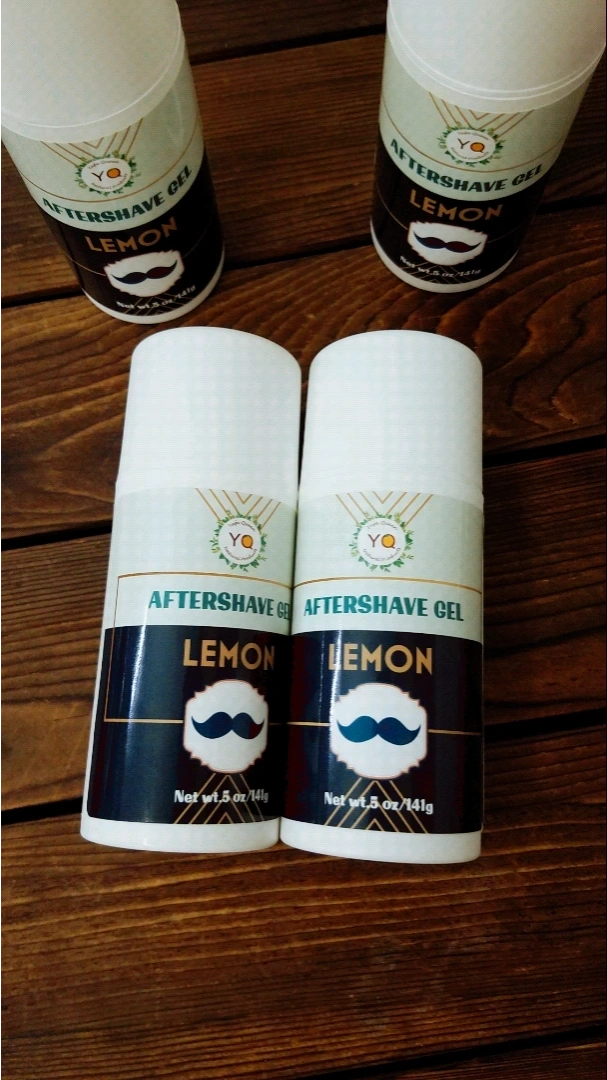 Lemon, Bergamot & Spearmint Aftershave Gel